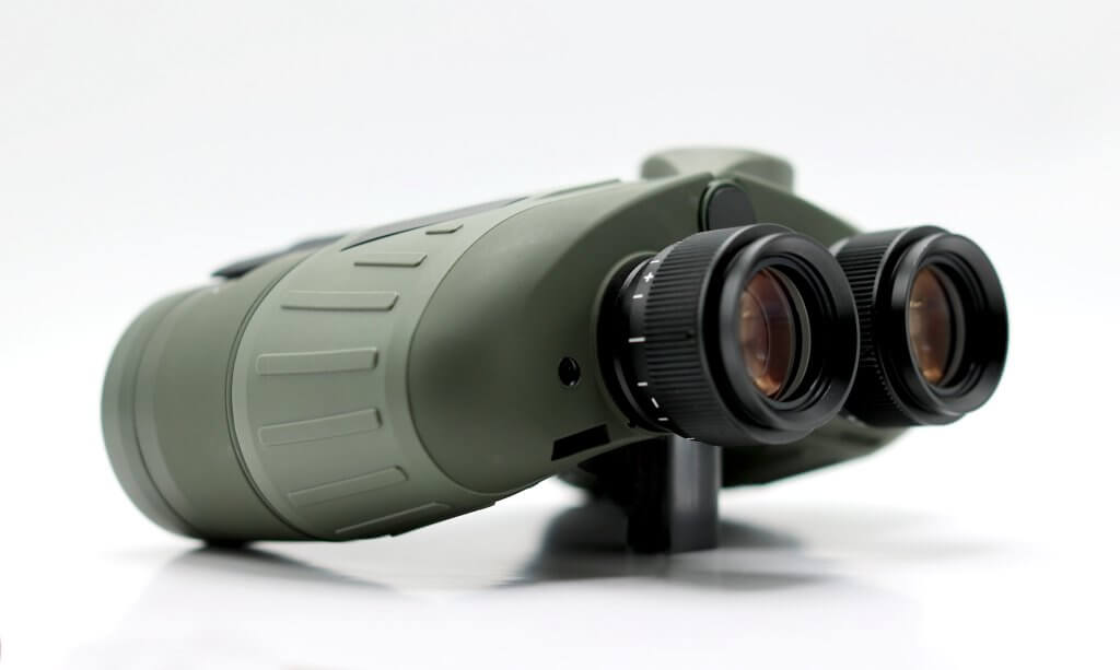 slam binoculars for laser shot simulations